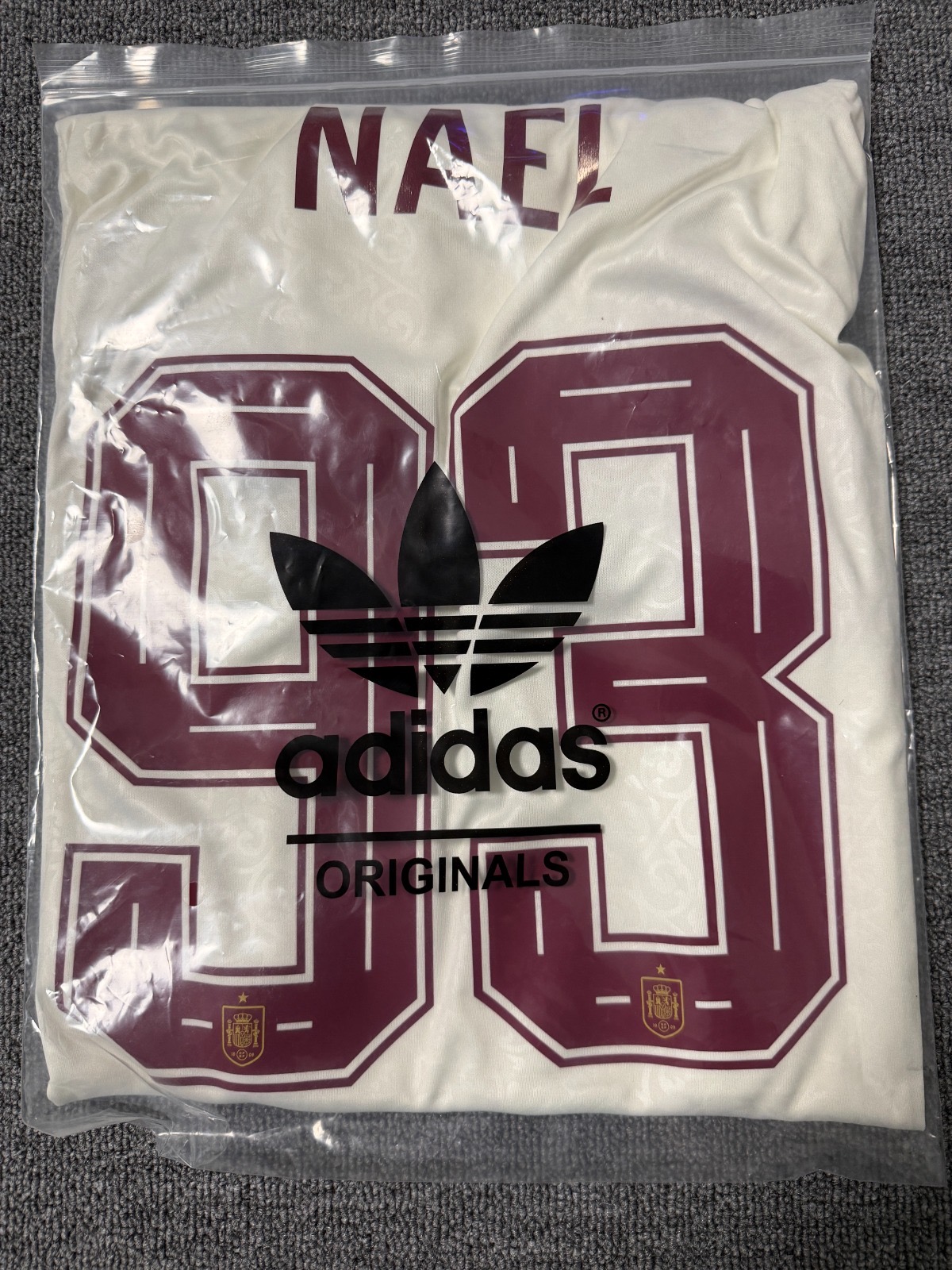 Camiseta de Espana personalizada Nael 93